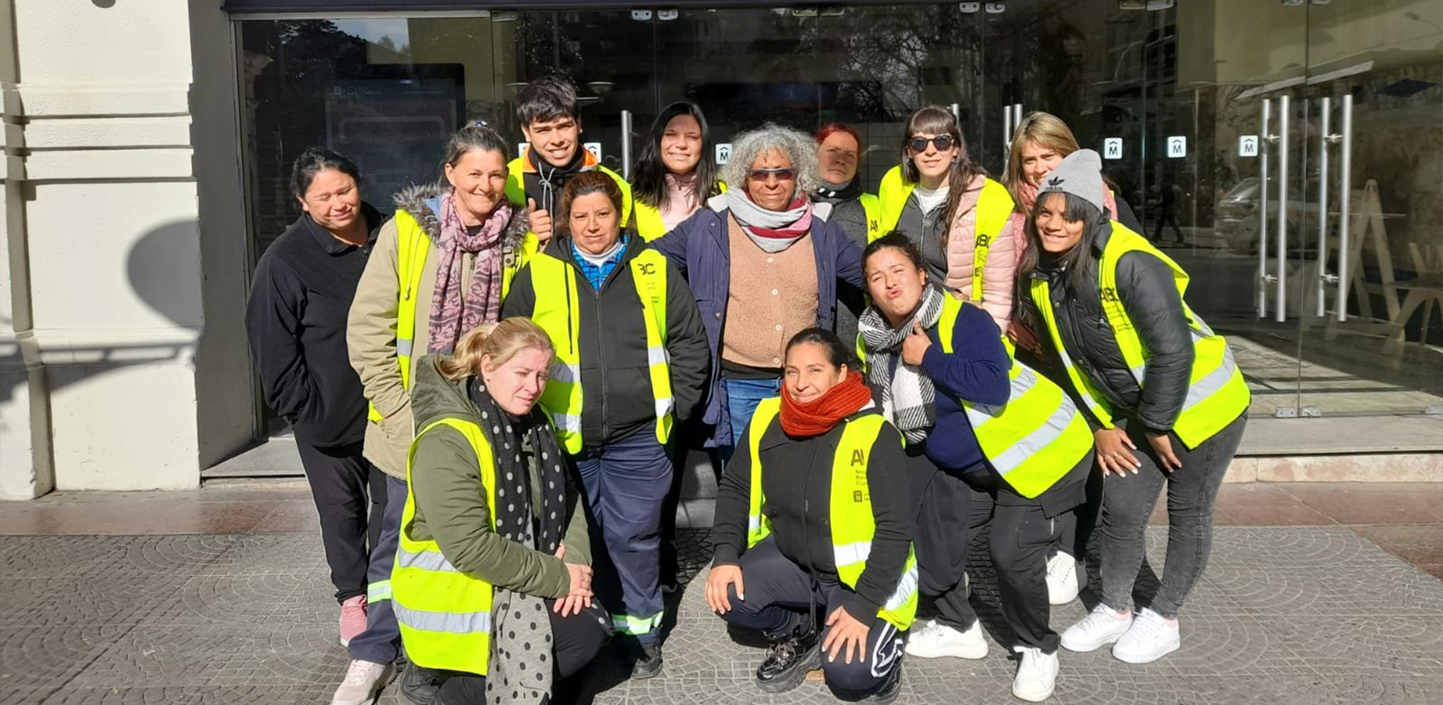 Participantes del programa ABC de la Intendencia de Montevideo.